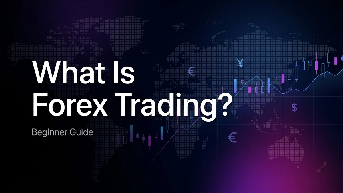 Premium Masterrit blog image explaining forex trading for beginners