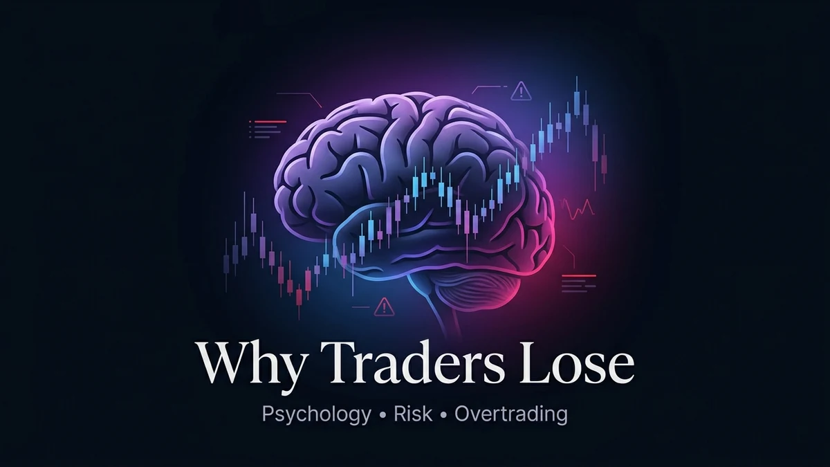 Premium Masterrit blog image about trading psychology, risk, and overtrading